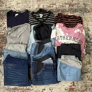 Bundle of Maternity clothes.